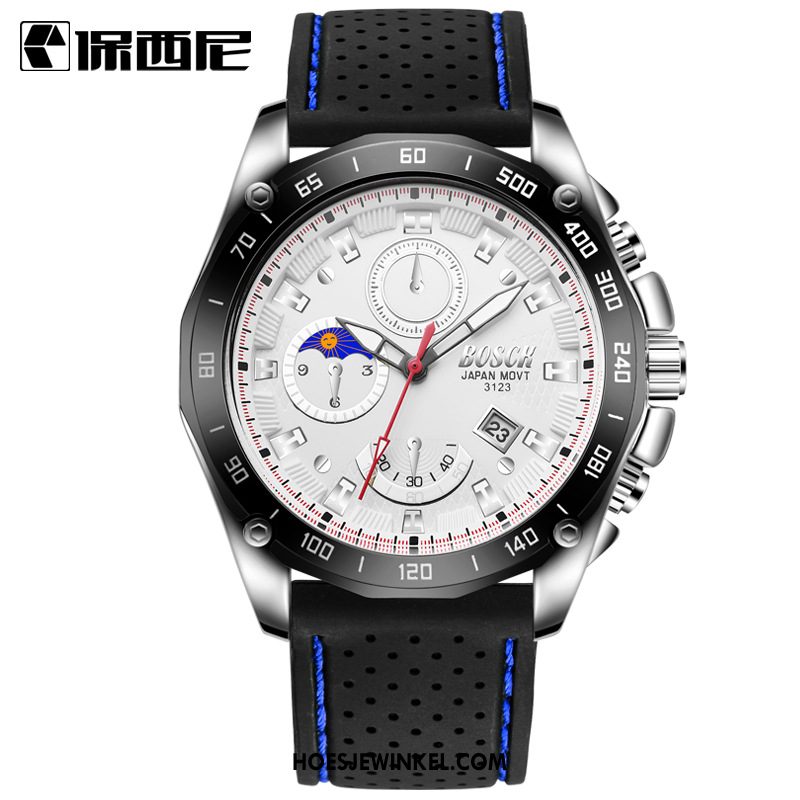 Horloges Heren Sport Horloge Mannen, Horloges Silicone Casual