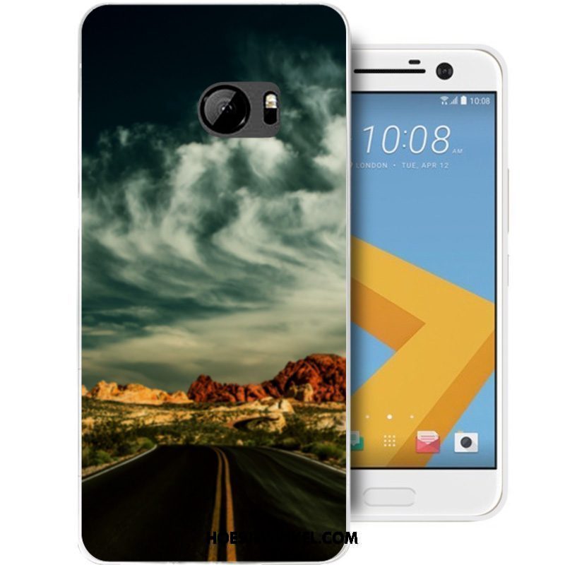 Htc 10 Hoesje All Inclusive Zacht Siliconen, Htc 10 Hoesje Kunst Bescherming