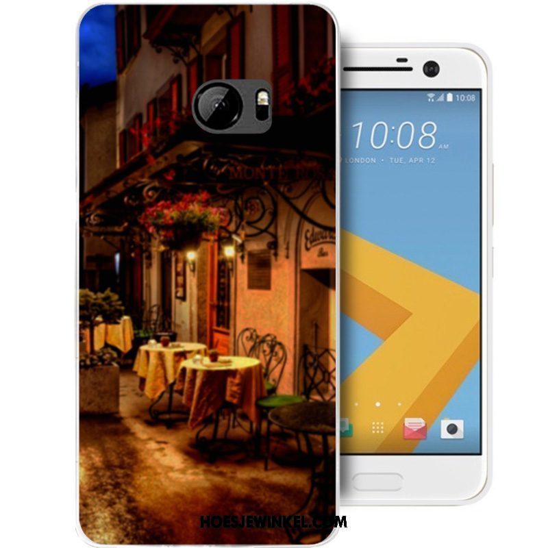 Htc 10 Hoesje All Inclusive Zacht Siliconen, Htc 10 Hoesje Kunst Bescherming