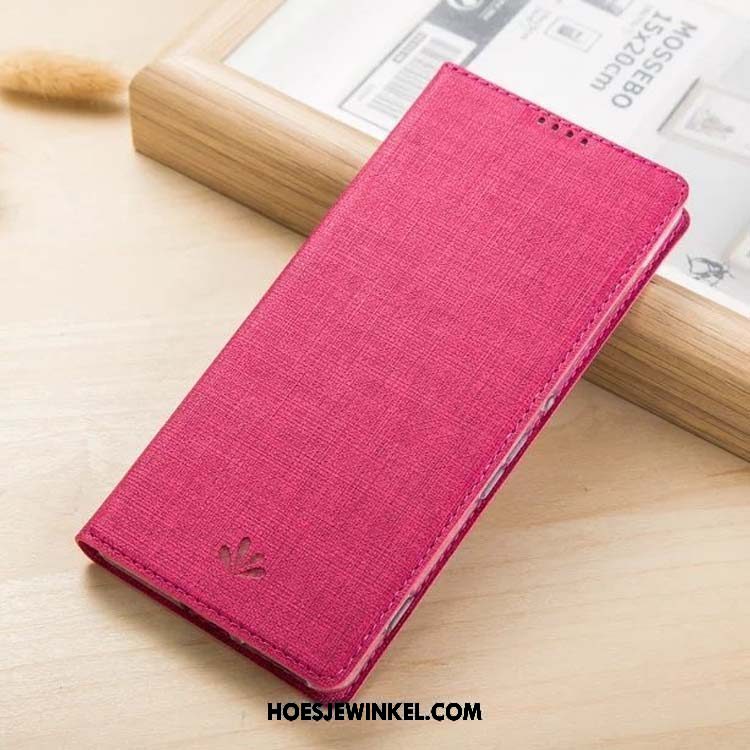 Htc Desire 12+ Hoesje Anti-fall Bedrijf Leren Etui, Htc Desire 12+ Hoesje Kaart All Inclusive