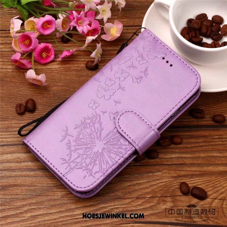 Htc Desire 12 Hoesje Bescherming Clamshell Purper, Htc Desire 12 Hoesje Anti-fall Hoes