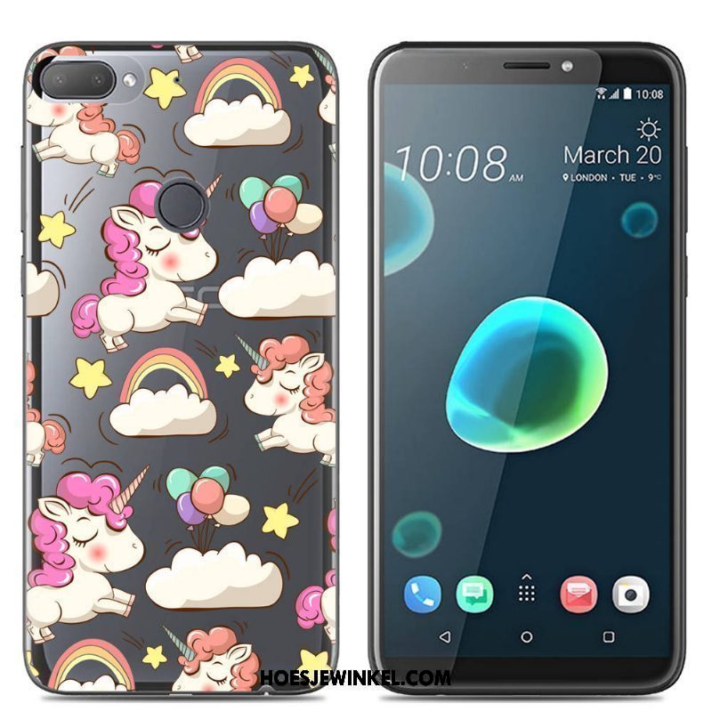 Htc Desire 12+ Hoesje Kleur Mobiele Telefoon Siliconen, Htc Desire 12+ Hoesje Persoonlijk Spotprent