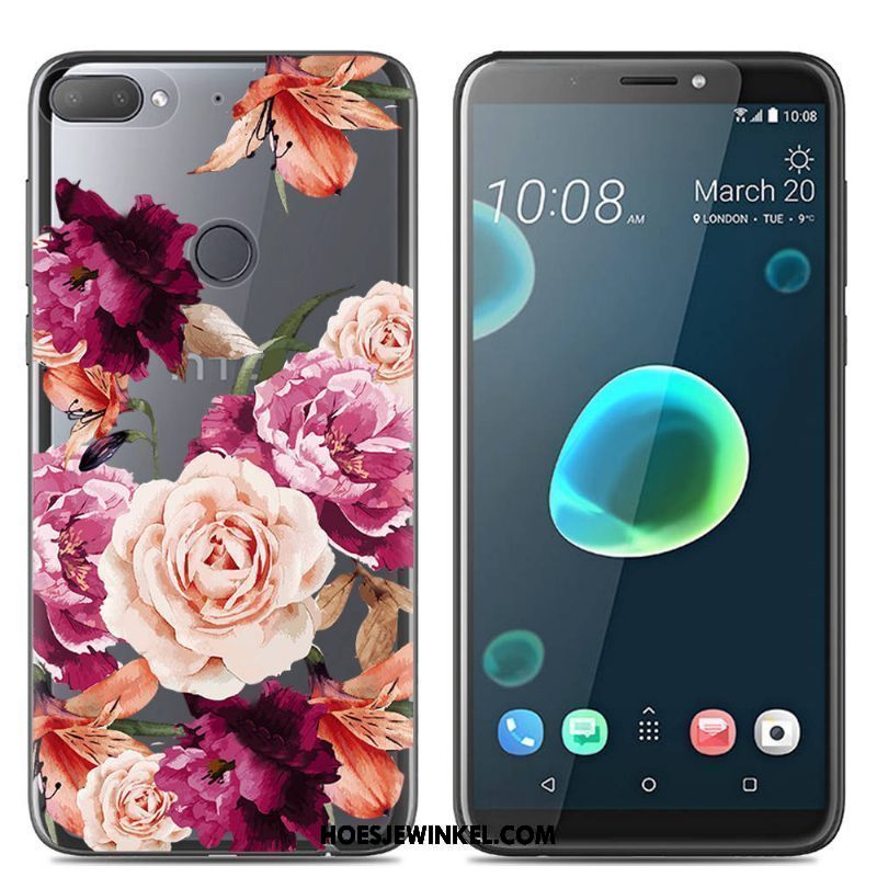 Htc Desire 12+ Hoesje Kleur Mobiele Telefoon Siliconen, Htc Desire 12+ Hoesje Persoonlijk Spotprent