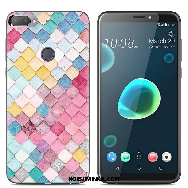 Htc Desire 12+ Hoesje Kleur Mobiele Telefoon Siliconen, Htc Desire 12+ Hoesje Persoonlijk Spotprent