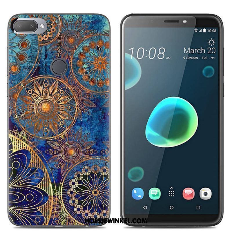 Htc Desire 12+ Hoesje Kleur Mobiele Telefoon Siliconen, Htc Desire 12+ Hoesje Persoonlijk Spotprent