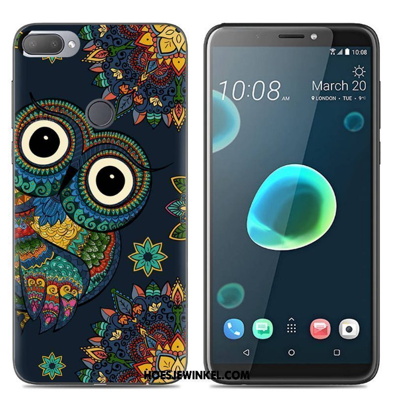 Htc Desire 12+ Hoesje Siliconen Hoes Kleur, Htc Desire 12+ Hoesje Persoonlijk Scheppend