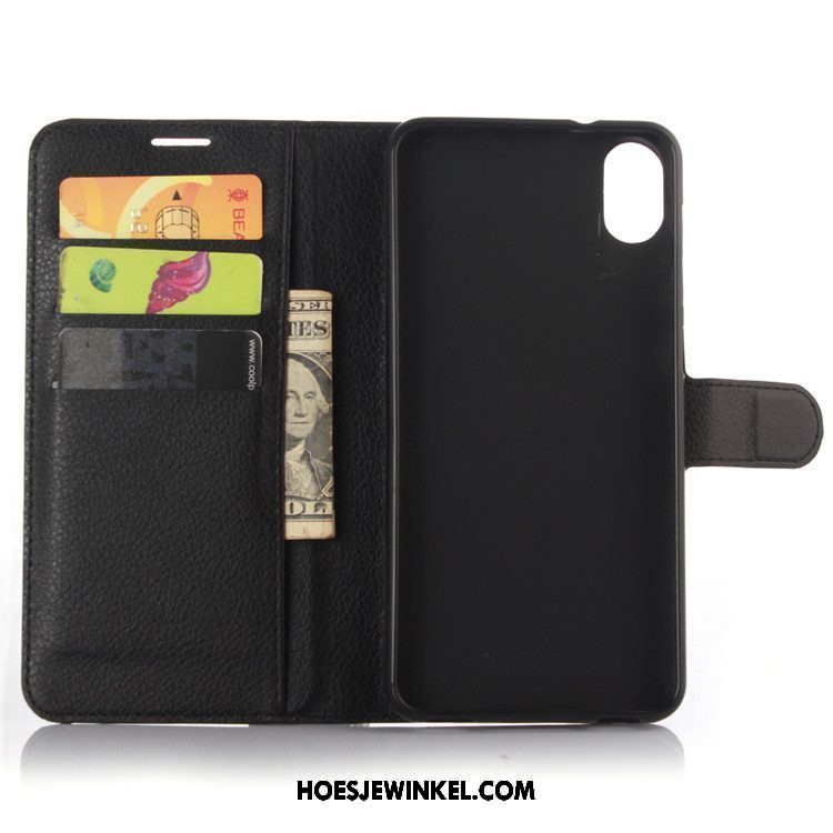Htc Desire 825 Hoesje Leren Etui Bescherming Mobiele Telefoon, Htc Desire 825 Hoesje Kaart Hoes