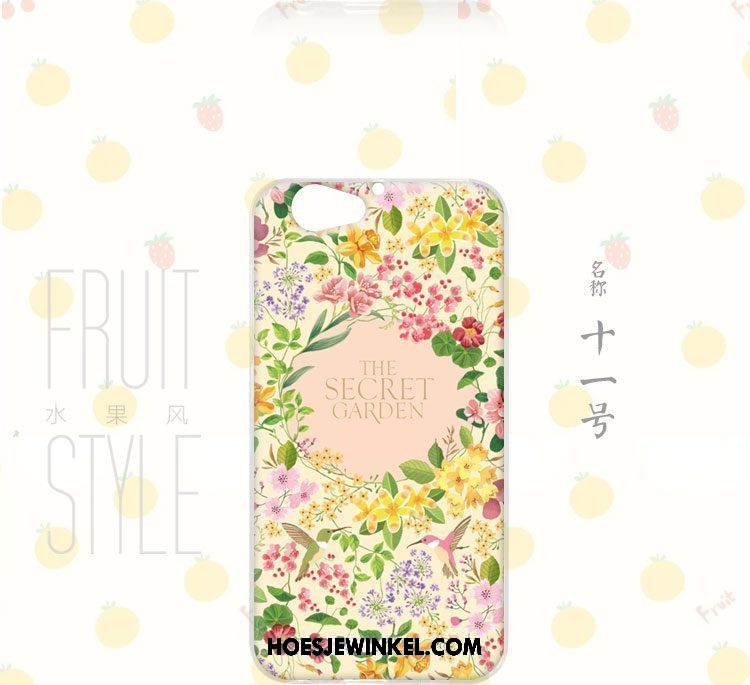 Htc One A9s Hoesje Wind Mobiele Telefoon Fruit, Htc One A9s Hoesje Bloemen Anti-fall