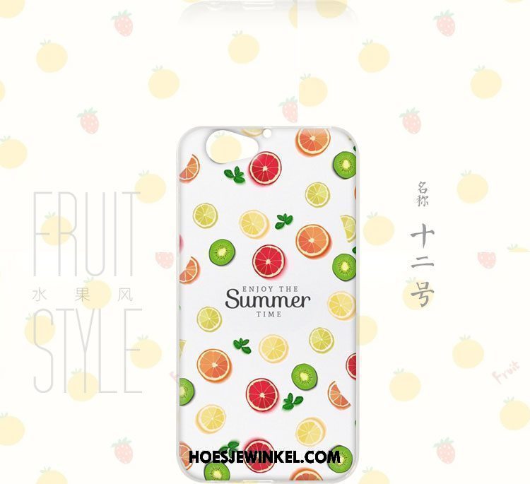 Htc One A9s Hoesje Wind Mobiele Telefoon Fruit, Htc One A9s Hoesje Bloemen Anti-fall