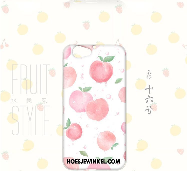 Htc One A9s Hoesje Wind Mobiele Telefoon Fruit, Htc One A9s Hoesje Bloemen Anti-fall