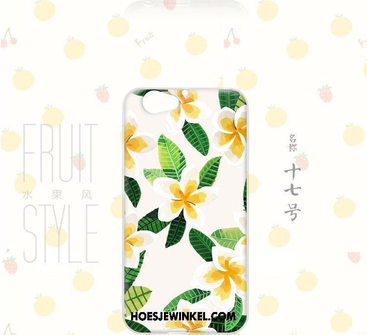 Htc One A9s Hoesje Wind Mobiele Telefoon Fruit, Htc One A9s Hoesje Bloemen Anti-fall