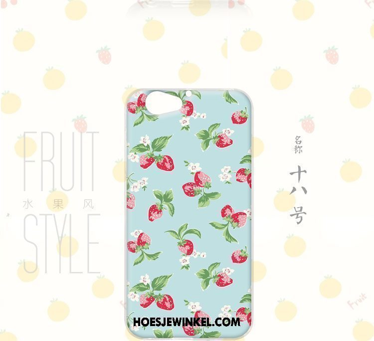 Htc One A9s Hoesje Wind Mobiele Telefoon Fruit, Htc One A9s Hoesje Bloemen Anti-fall