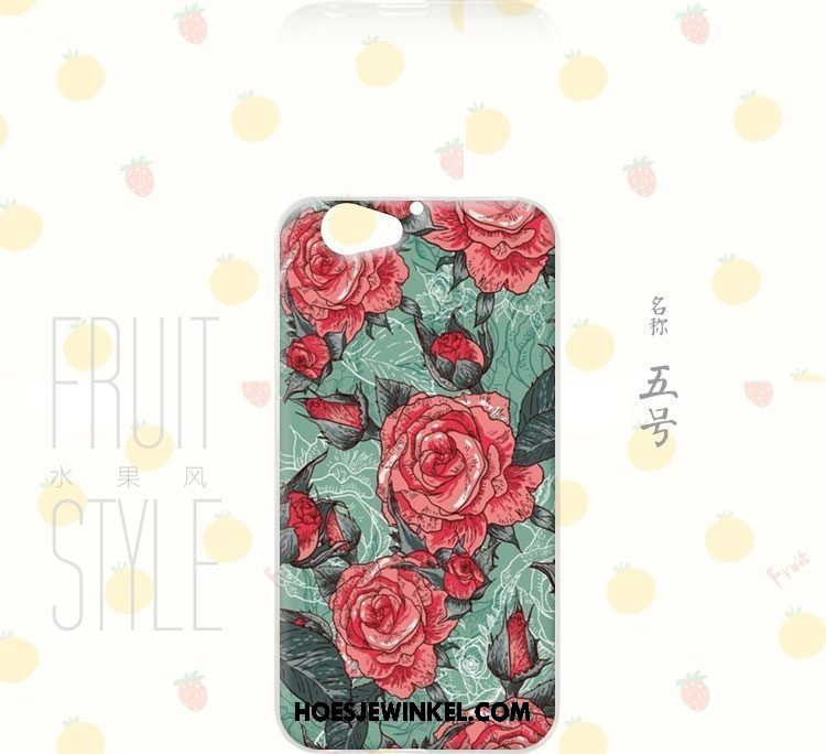 Htc One A9s Hoesje Wind Mobiele Telefoon Fruit, Htc One A9s Hoesje Bloemen Anti-fall