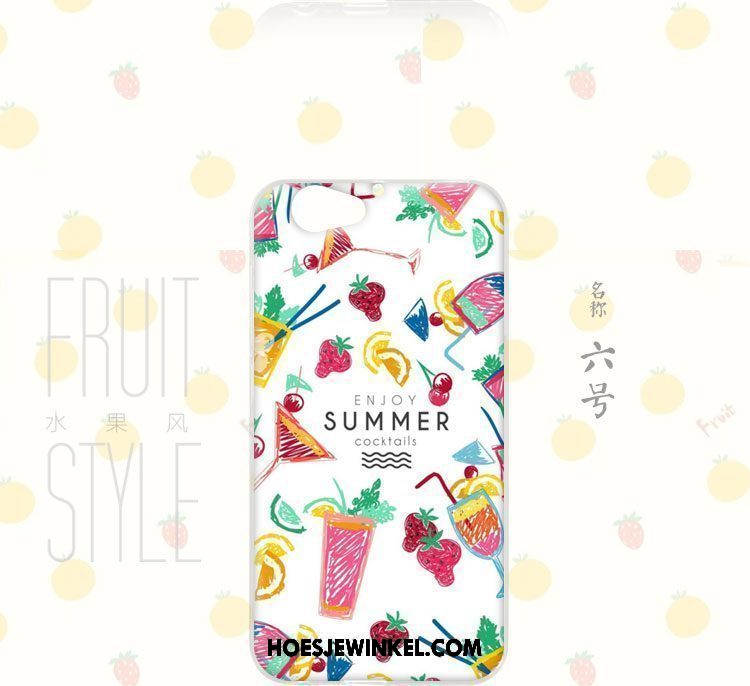 Htc One A9s Hoesje Wind Mobiele Telefoon Fruit, Htc One A9s Hoesje Bloemen Anti-fall