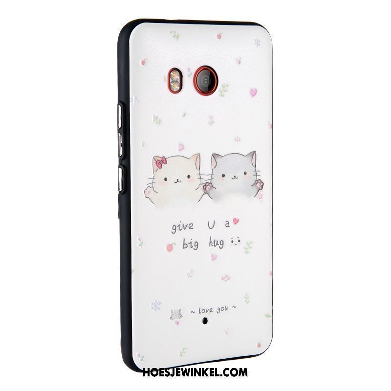 Htc U11 Hoesje Bescherming All Inclusive Mobiele Telefoon, Htc U11 Hoesje Roze Anti-fall