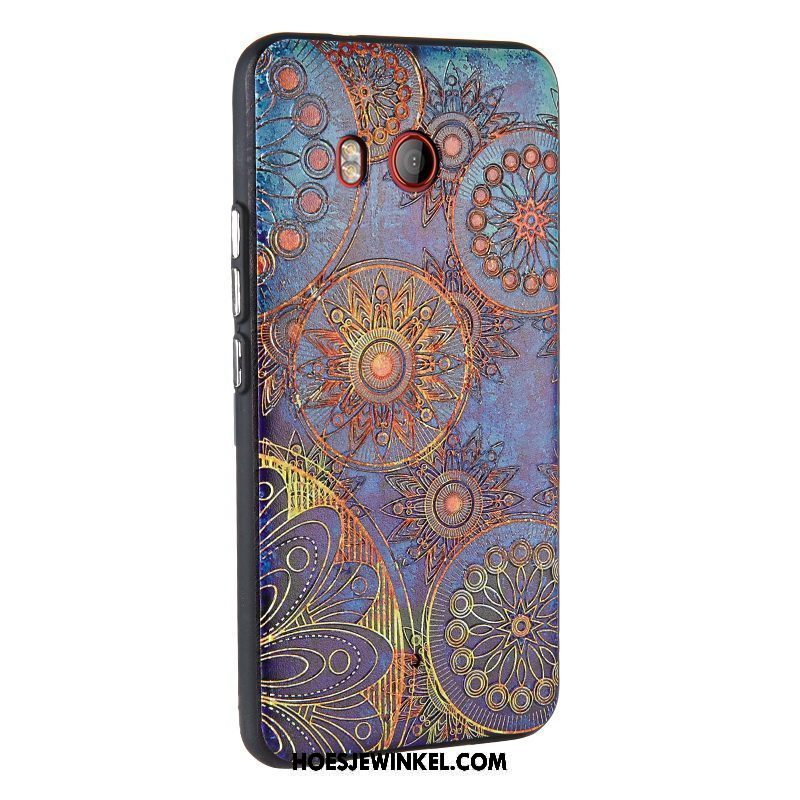 Htc U11 Hoesje Bescherming All Inclusive Mobiele Telefoon, Htc U11 Hoesje Roze Anti-fall