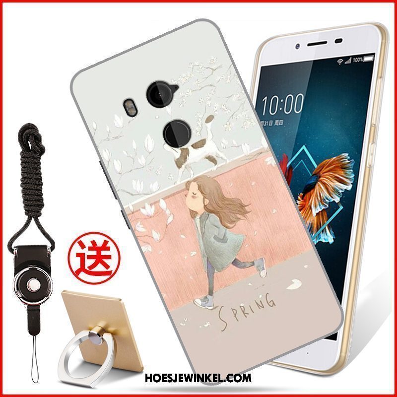 Htc U11+ Hoesje Bescherming Hoes All Inclusive, Htc U11+ Hoesje Zacht Mobiele Telefoon