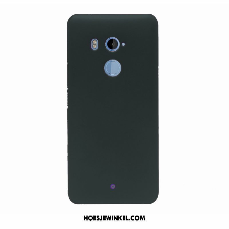 Htc U11+ Hoesje Mobiele Telefoon Blauw Schrobben, Htc U11+ Hoesje Hard Eenvoudige