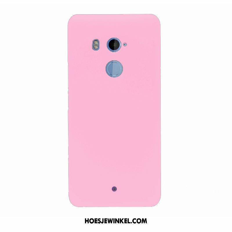 Htc U11+ Hoesje Mobiele Telefoon Blauw Schrobben, Htc U11+ Hoesje Hard Eenvoudige