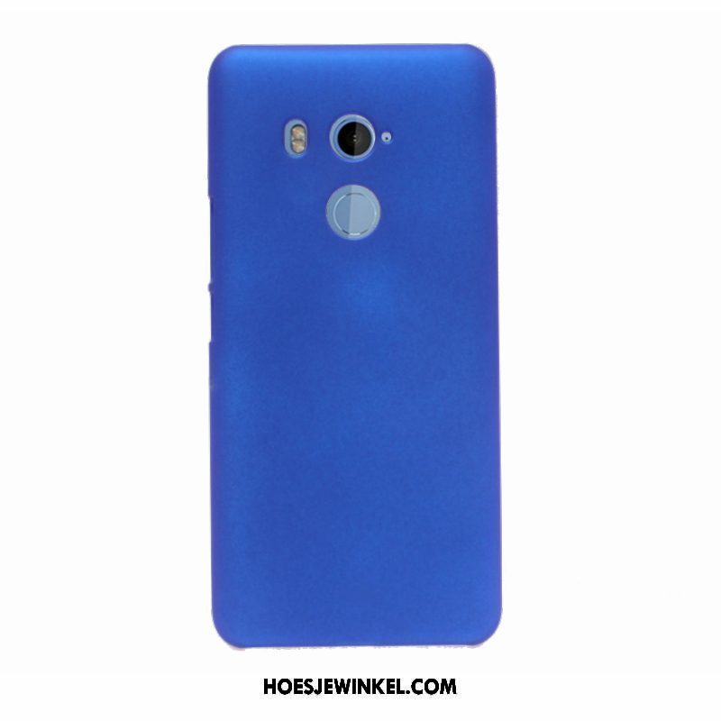 Htc U11+ Hoesje Purper Schrobben Hoes, Htc U11+ Hoesje Jeugd Hard