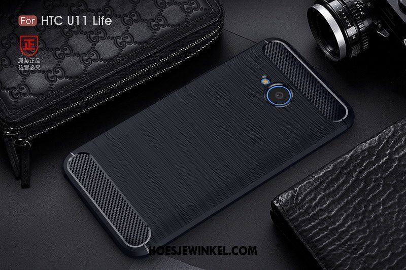 Htc U11 Life Hoesje Anti-fall Mobiele Telefoon Zacht, Htc U11 Life Hoesje Hoes Fiber