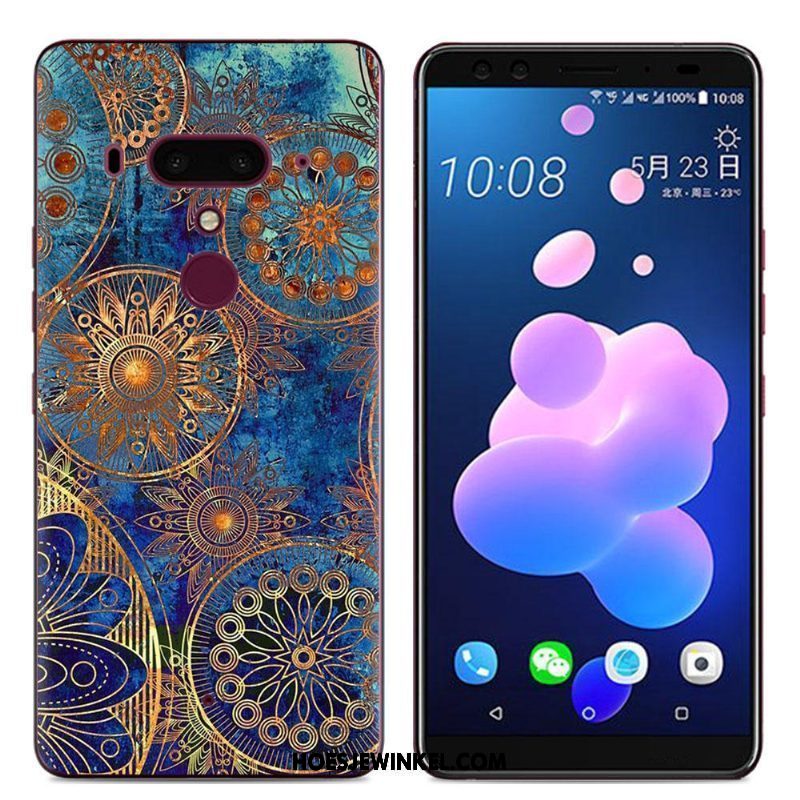 Htc U12+ Hoesje Bescherming Siliconenhoesje Zacht, Htc U12+ Hoesje Trend Spotprent