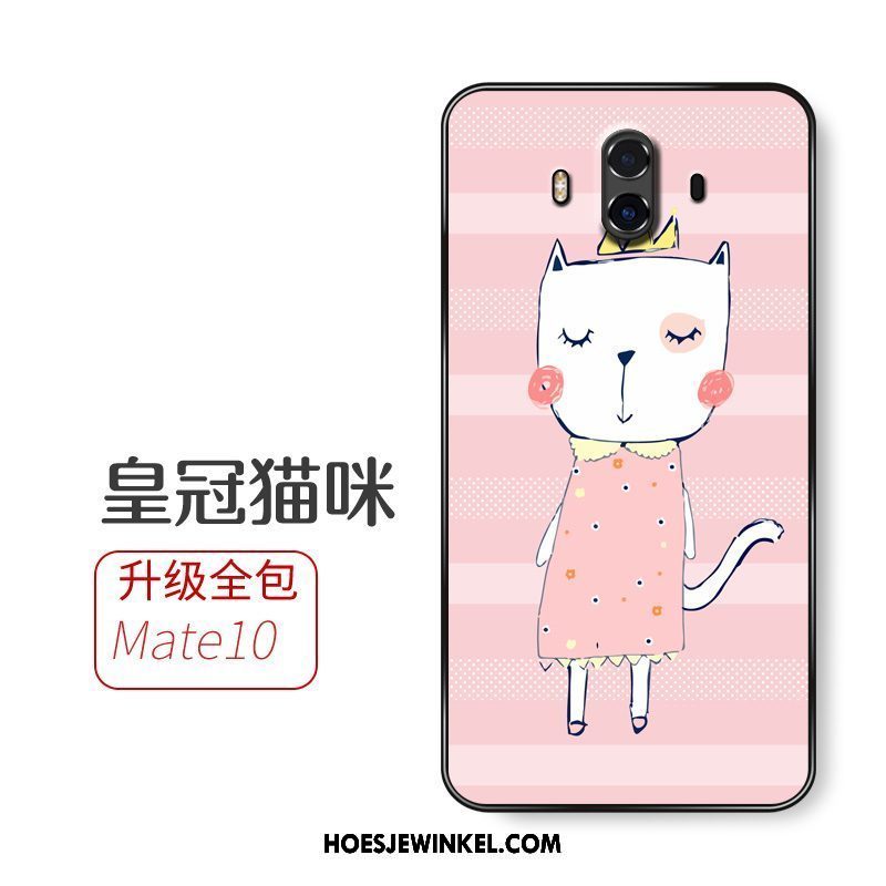 Huawei Mate 10 Hoesje Anti-fall Zacht Geel, Huawei Mate 10 Hoesje Mobiele Telefoon Hanger