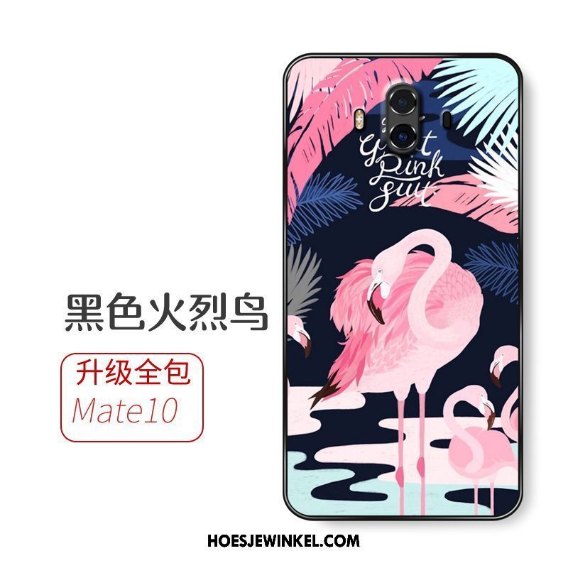 Huawei Mate 10 Hoesje Anti-fall Zacht Geel, Huawei Mate 10 Hoesje Mobiele Telefoon Hanger