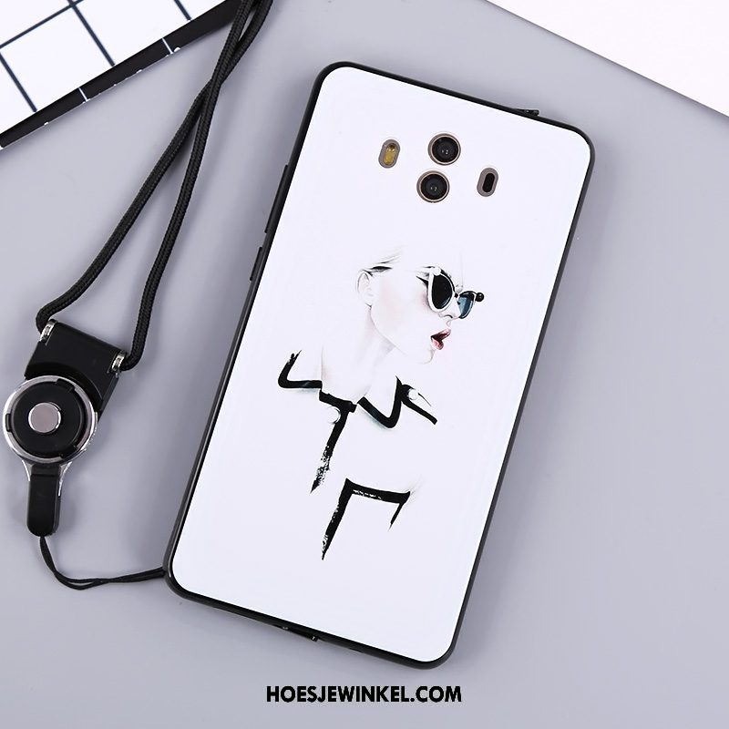 Huawei Mate 10 Hoesje Anti-fall Zacht Mobiele Telefoon, Huawei Mate 10 Hoesje Grijs Hoes