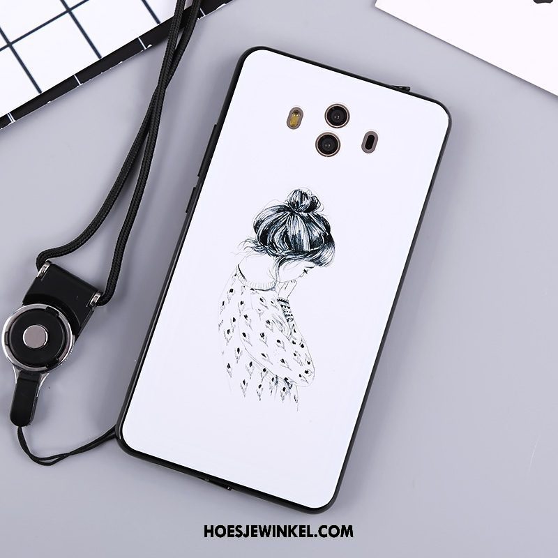 Huawei Mate 10 Hoesje Anti-fall Zacht Mobiele Telefoon, Huawei Mate 10 Hoesje Grijs Hoes