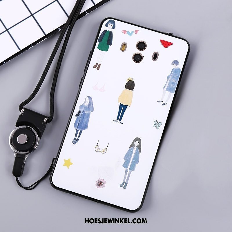 Huawei Mate 10 Hoesje Anti-fall Zacht Mobiele Telefoon, Huawei Mate 10 Hoesje Grijs Hoes