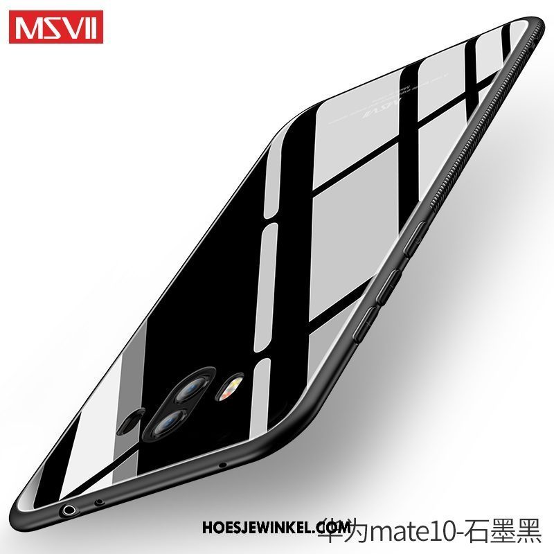 Huawei Mate 10 Hoesje Bescherming Achterklep Wit, Huawei Mate 10 Hoesje Hoes Eenvoudige