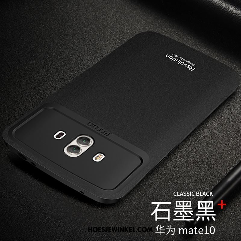Huawei Mate 10 Hoesje Bescherming Hard Geel, Huawei Mate 10 Hoesje Hoes Siliconen