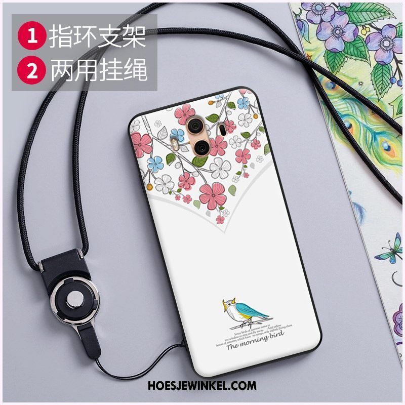 Huawei Mate 10 Hoesje Groen Hanger Mobiele Telefoon, Huawei Mate 10 Hoesje Krassen Achterklep