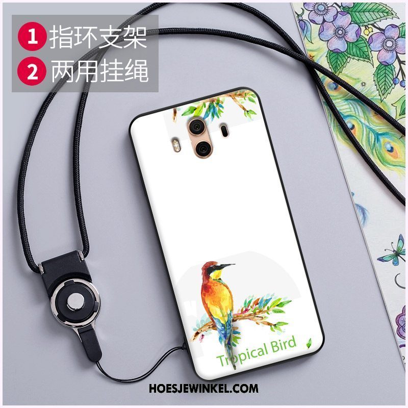 Huawei Mate 10 Hoesje Groen Hanger Mobiele Telefoon, Huawei Mate 10 Hoesje Krassen Achterklep