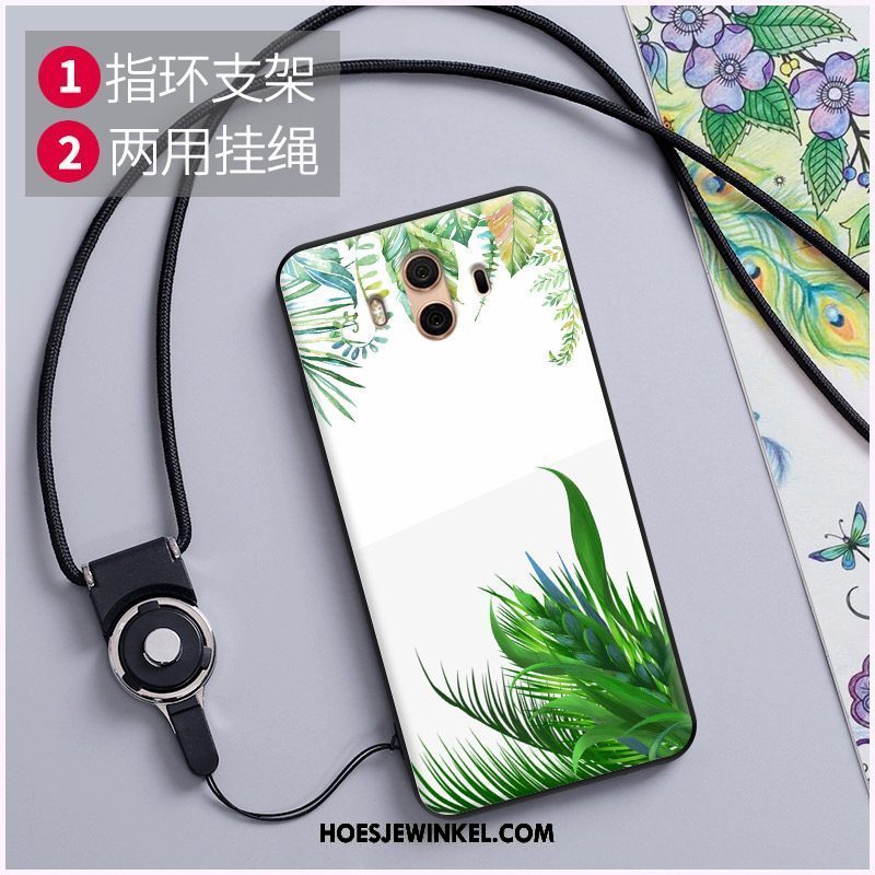 Huawei Mate 10 Hoesje Groen Hanger Mobiele Telefoon, Huawei Mate 10 Hoesje Krassen Achterklep