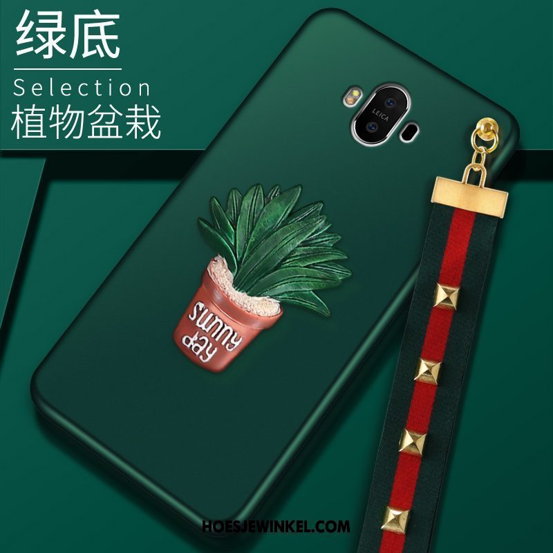 Huawei Mate 10 Hoesje Mobiele Telefoon Groen All Inclusive, Huawei Mate 10 Hoesje Hanger