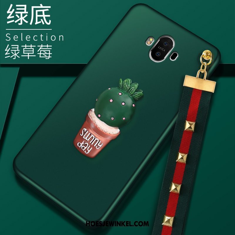 Huawei Mate 10 Hoesje Mobiele Telefoon Groen All Inclusive, Huawei Mate 10 Hoesje Hanger