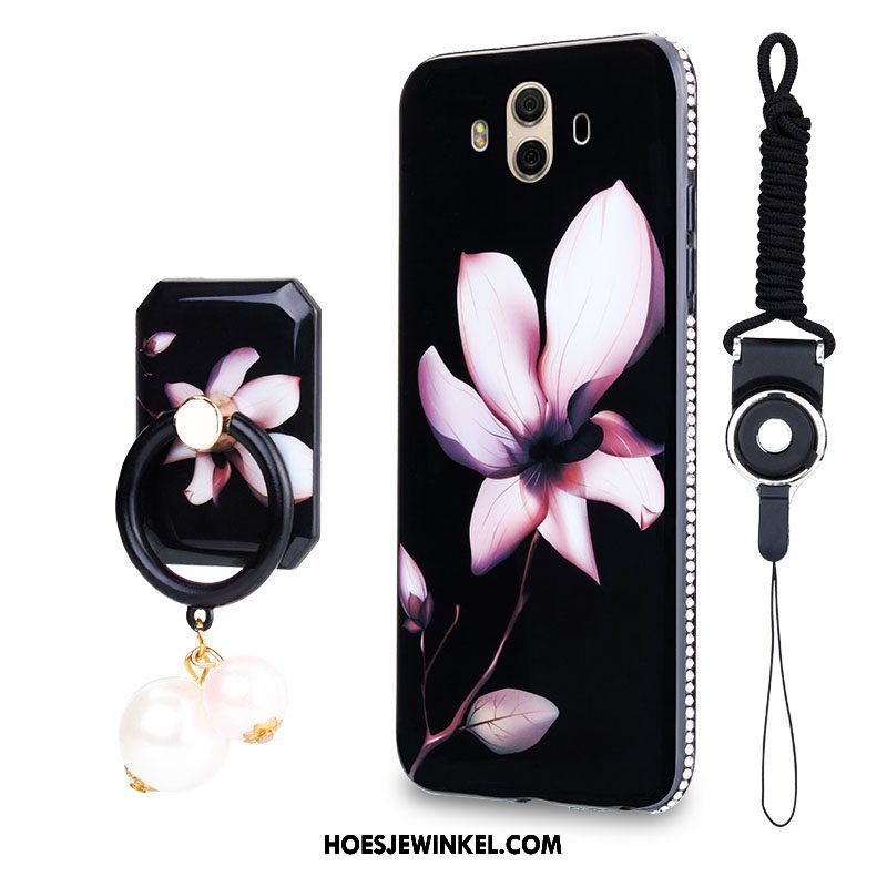 Huawei Mate 10 Hoesje Mobiele Telefoon Zwart Scheppend, Huawei Mate 10 Hoesje Bescherming Hanger