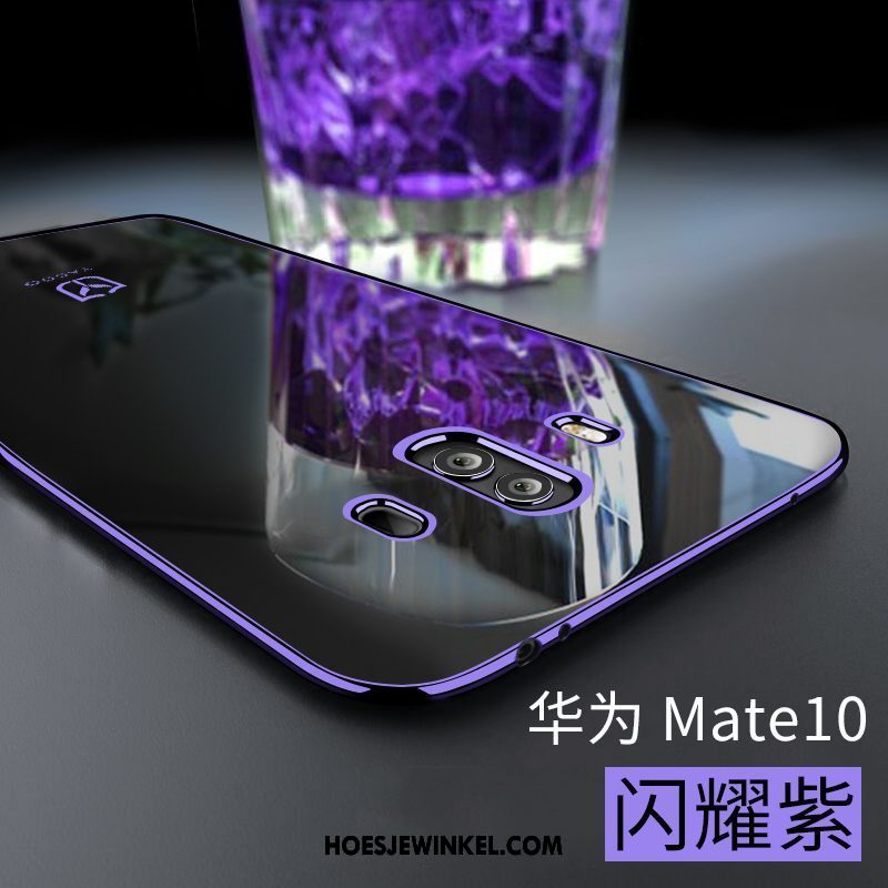 Huawei Mate 10 Hoesje Nieuw All Inclusive Anti-fall, Huawei Mate 10 Hoesje Goud Scheppend