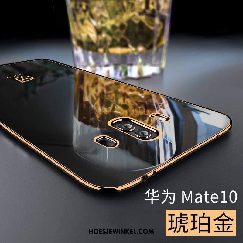 Huawei Mate 10 Hoesje Nieuw All Inclusive Anti-fall, Huawei Mate 10 Hoesje Goud Scheppend