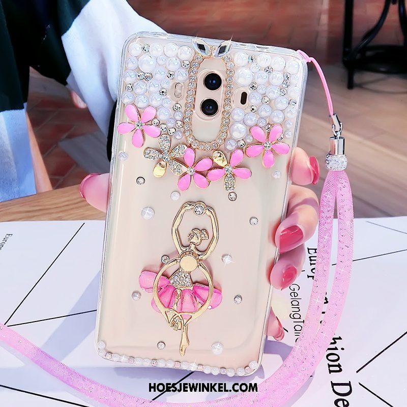 Huawei Mate 10 Hoesje Roze Mobiele Telefoon Hanger, Huawei Mate 10 Hoesje