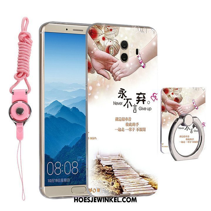 Huawei Mate 10 Hoesje Zacht Geel Mobiele Telefoon, Huawei Mate 10 Hoesje All Inclusive Bescherming