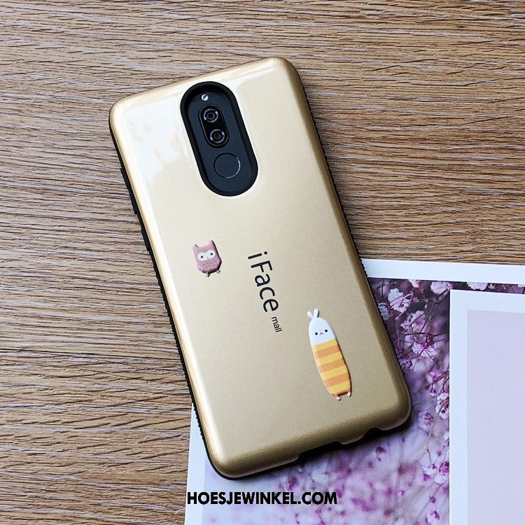 Huawei Mate 10 Lite Hoesje Bescherming Mobiele Telefoon Anti-fall, Huawei Mate 10 Lite Hoesje Hoes Geel