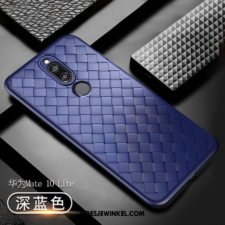 Huawei Mate 10 Lite Hoesje Bescherming Mobiele Telefoon Zacht, Huawei Mate 10 Lite Hoesje Hoes Diepe Kleur