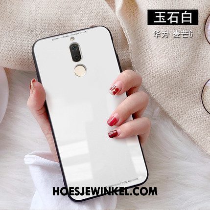 Huawei Mate 10 Lite Hoesje Hoes Mobiele Telefoon Zwart, Huawei Mate 10 Lite Hoesje Bescherming Glas