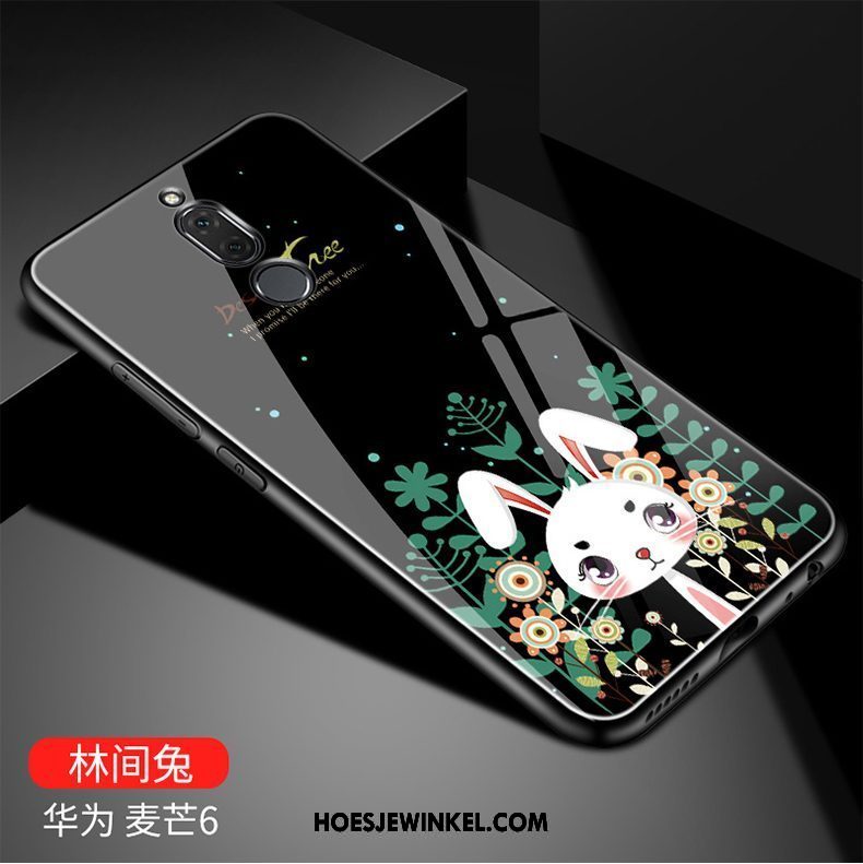 Huawei Mate 10 Lite Hoesje Mobiele Telefoon Glas Zacht, Huawei Mate 10 Lite Hoesje Wit Bescherming