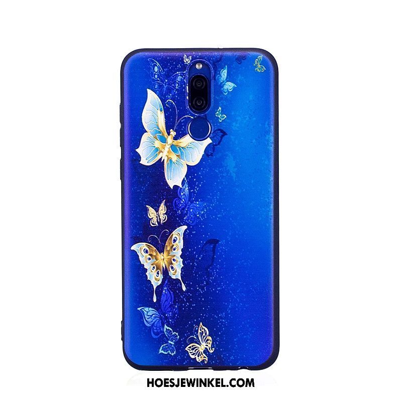 Huawei Mate 10 Lite Hoesje Purper Geschilderd Mobiele Telefoon, Huawei Mate 10 Lite Hoesje Trend Reliëf