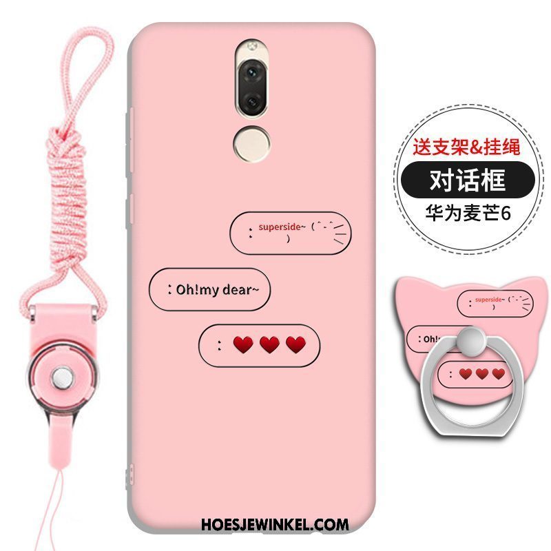 Huawei Mate 10 Lite Hoesje Rood Persoonlijk Mobiele Telefoon, Huawei Mate 10 Lite Hoesje Zacht Hoes