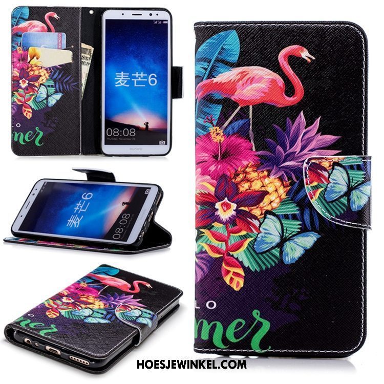 Huawei Mate 10 Lite Hoesje Siliconen Wit Anti-fall, Huawei Mate 10 Lite Hoesje All Inclusive Hoes